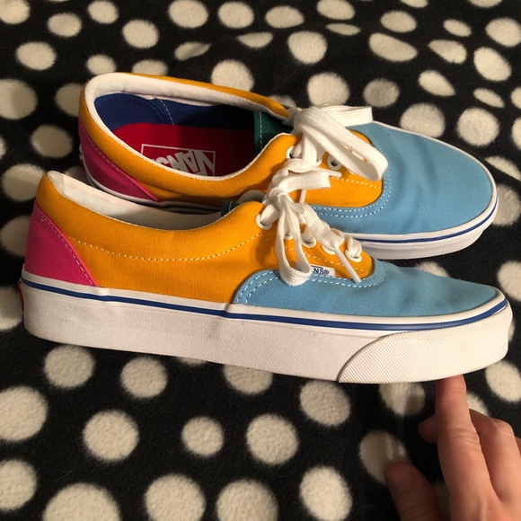 vans era multi bright
